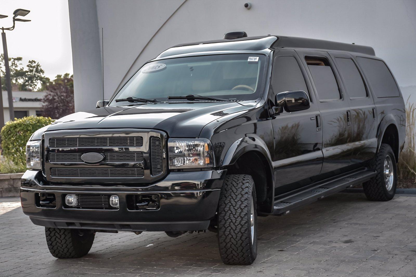 2005 Ford Excursion Armored 6 Door Limousine By Becker Stock Dg2742