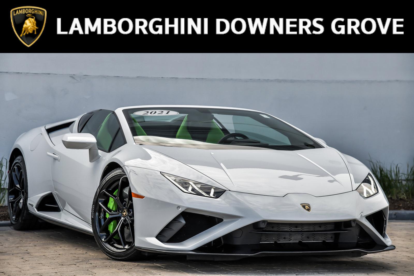 Used 2021 Lamborghini Huracan EVO Spyder For Sale (Sold) | Bentley Downers  Grove Stock #DG3785-S