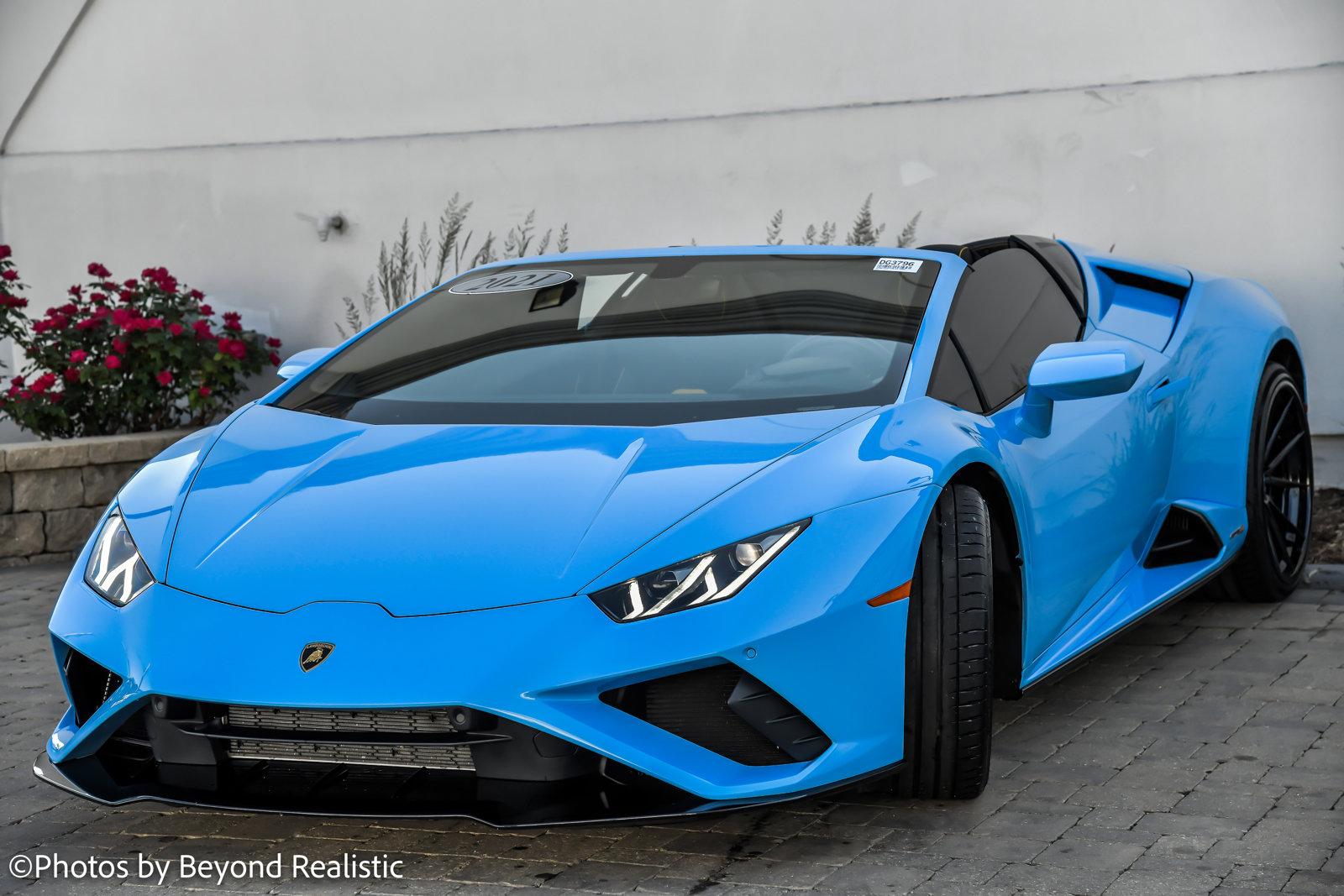 Used 2021 Lamborghini Huracan EVO Spyder For Sale (Sold) | Bentley 