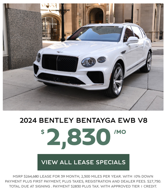 Bentley Lease Specials